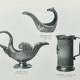 Bronze patinated pocket emptier with swan decoration by Max Le Verrier.