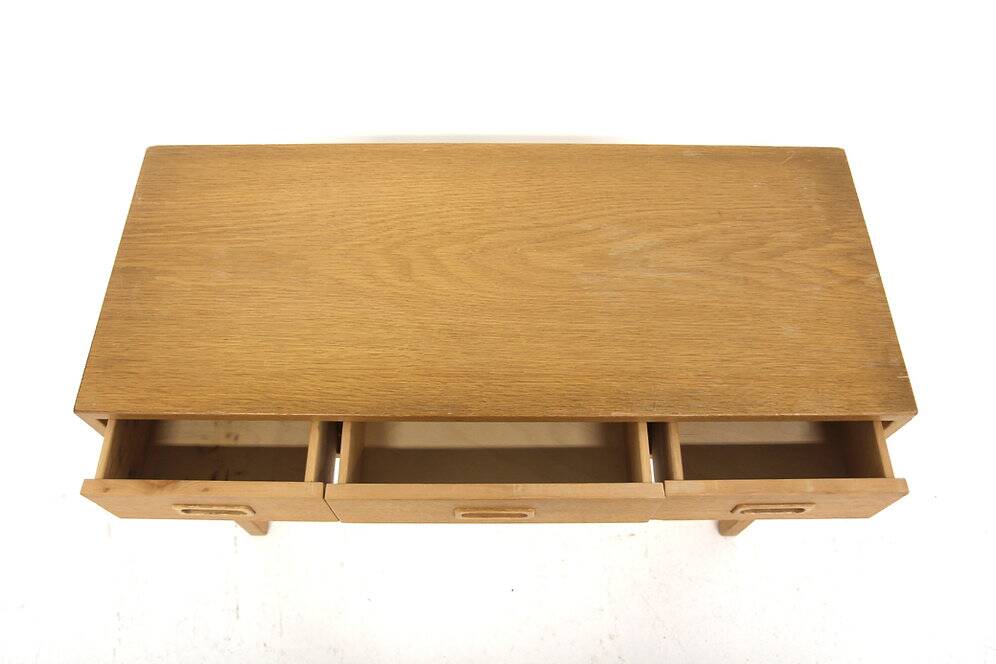 Scandinavian oak chest of drawers, Sweden, 1960