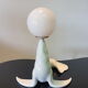 Ceramic sea lion table lamp, Italy 1970s