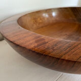 Solid wood fruit basket