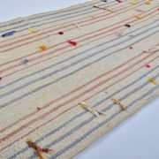 Tapis Kilim turc vintage coloré sku 3378