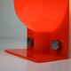 Space Age orange table lamp from Sergio Brazzoli for Guzzini, 1970s