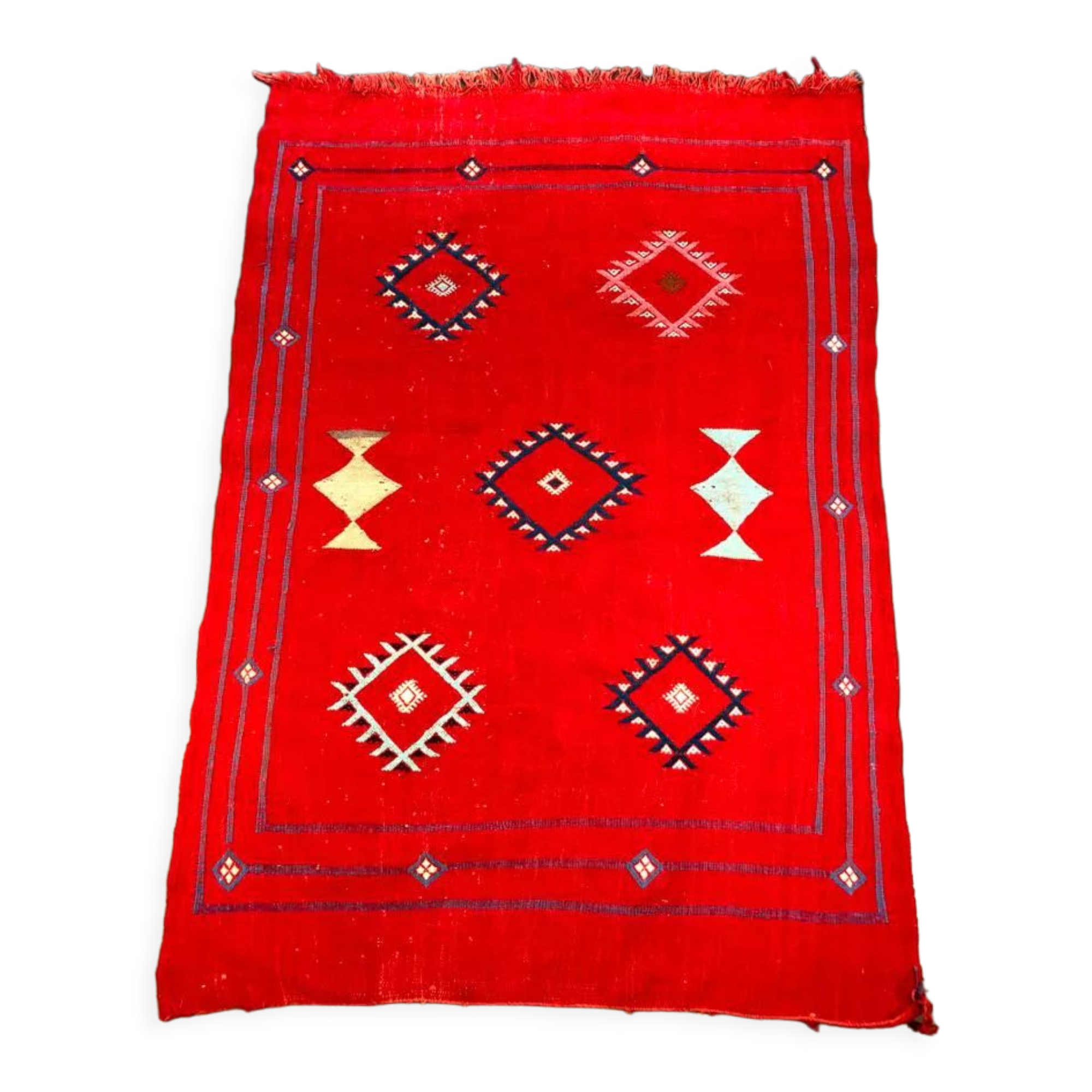 Moroccan kilim carpet