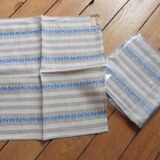 12 linen napkins