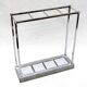 Art Deco umbrella holder in chromed metal