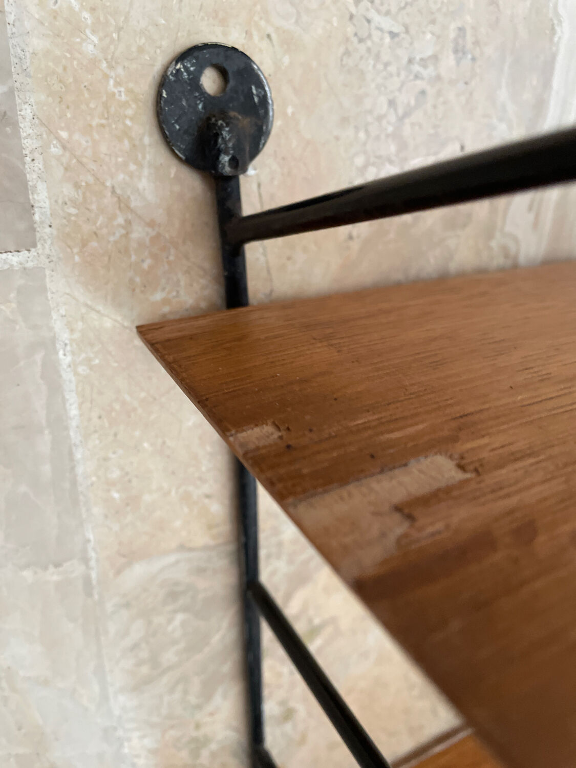 Vintage wall shelf String 1960