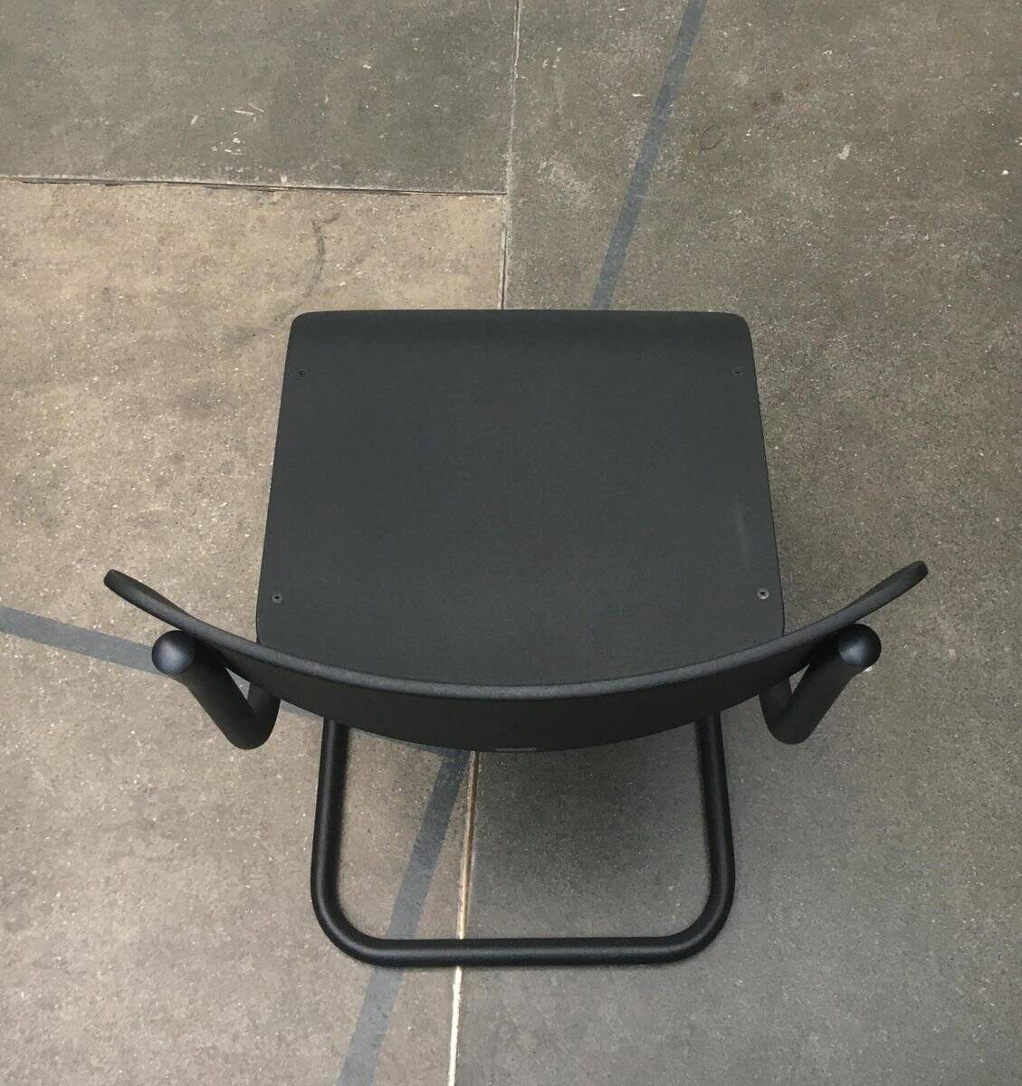 Black Vintage German Cantilever Chair S43 by Mart Stam for Thonet