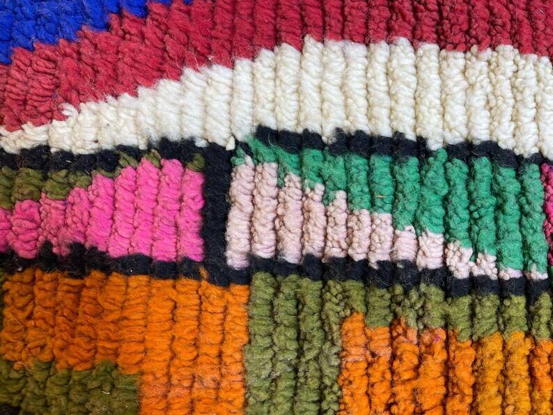 Handmade runner rug 300cm x 90cm