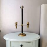 Brass chandelier, 70s