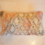 Colorful Moroccan carpet pillow 46x27cm