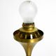 Lampe de table ou de sol des années 1960 avec une grande boule en verre de Sölken Leuchten.