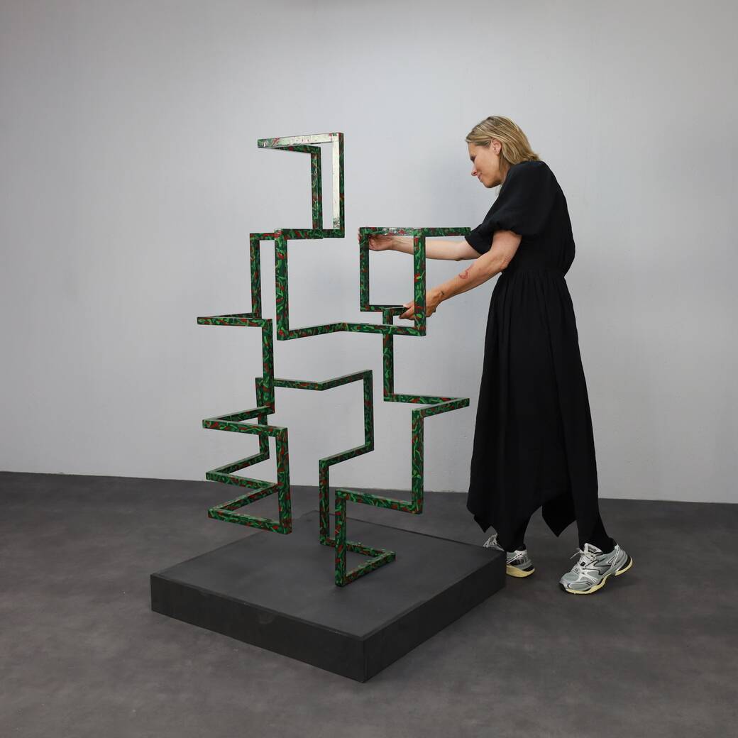 Woody van Amen “Taxat” monumental art installation, c. 1990s