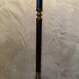 Brass and metal floor lamp