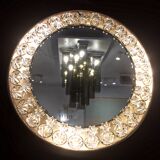 Lighting Mirror from Brass and Resin