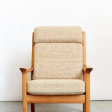 Juul Kristensen Highback Chair & Holstebro Ottoman