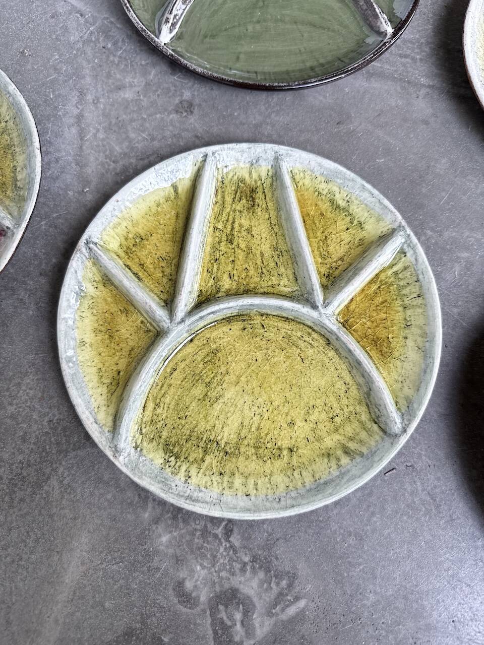 Fondue plates Hugo Kohler