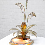Sculptural Agate Lamp by Henri Fernandez, France, 1970s
