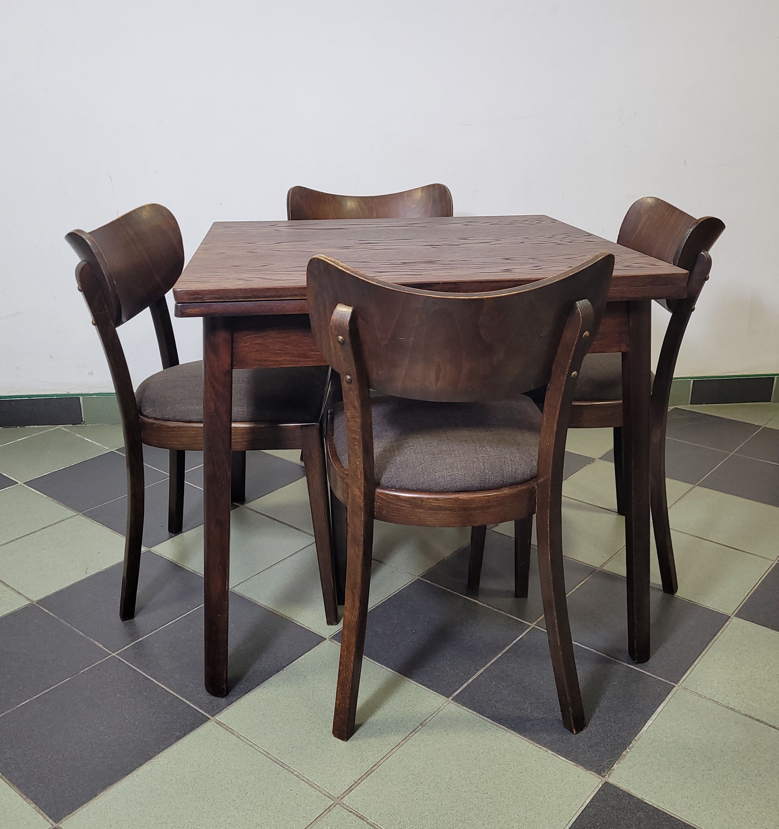 Folding table JItona Design Czechoslovakia 1960s.