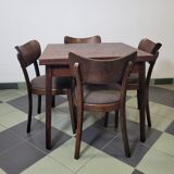 Table pliante JItona Design Tchécoslovaquie 1960s.