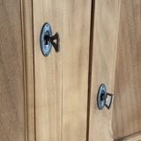 Asymmetrical Wardrobe in Raw Wood