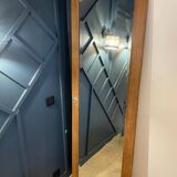 Oak mirror