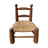 Low chair fireplace