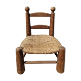 Low chair fireplace