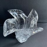 Schneider XXth bubbled crystal vase