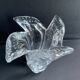 Schneider XXth bubbled crystal vase