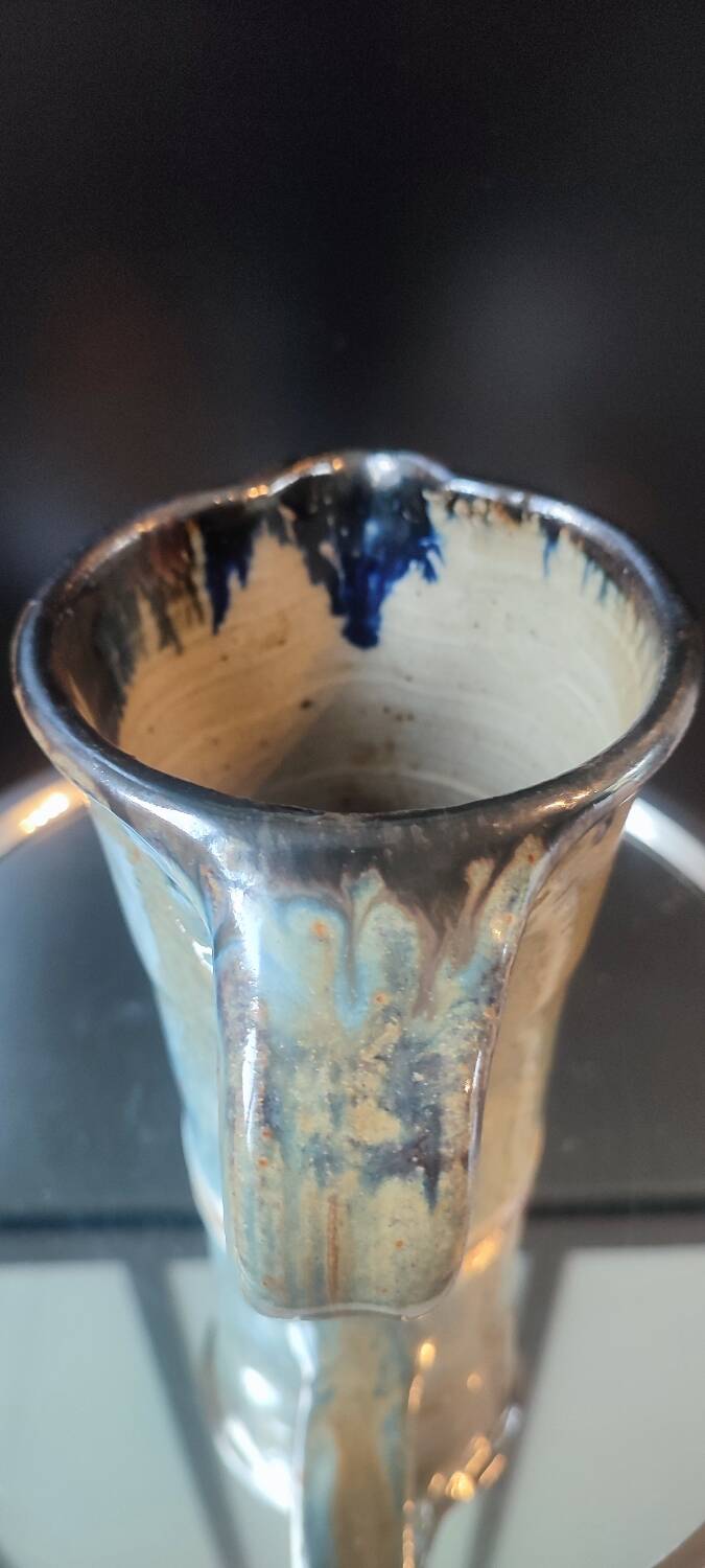 Denis Avonts Pitcher, Pyrite-glazed stoneware, La Borne / Puysane