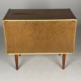 Scandinavian teak chest of drawers from the 1960s.