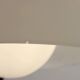 Suspension Artemide Clinio vintage en métal et verre design 1960s