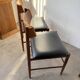 Set of 4 Italian chairs by Gianfranco Frattini.