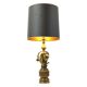 Lusterie Deknudt Vintage Horse Head Table Lamp XL Brass