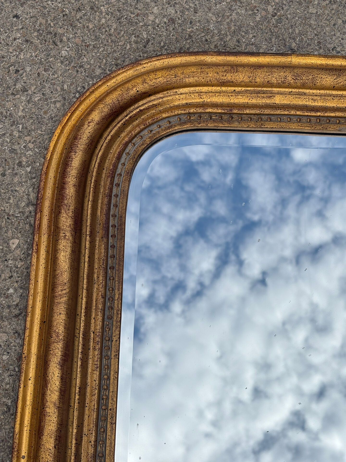 Large Louis-Philippe style mirror – 20th century