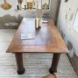 Dudouyt oak dining table 1940