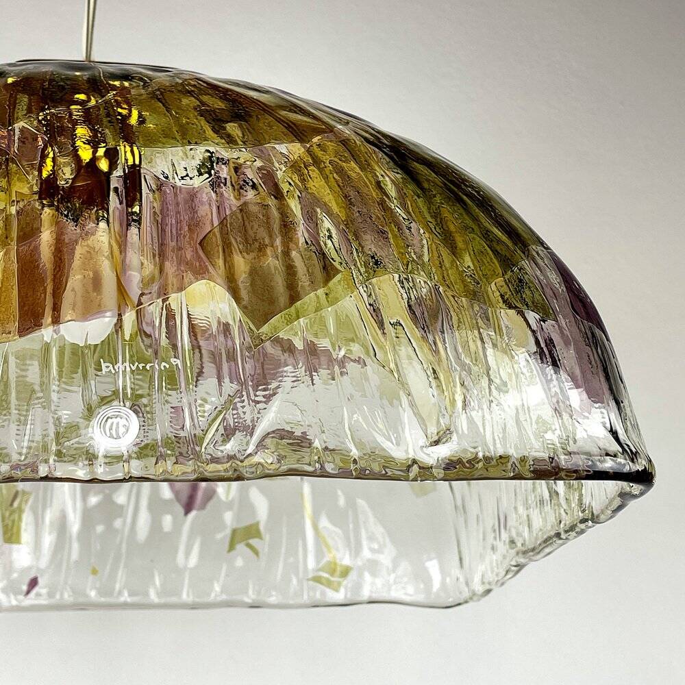 Large vintage Murano pendant lamp by La Murrina, 1990s.