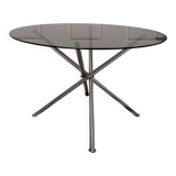 Smoked glass table