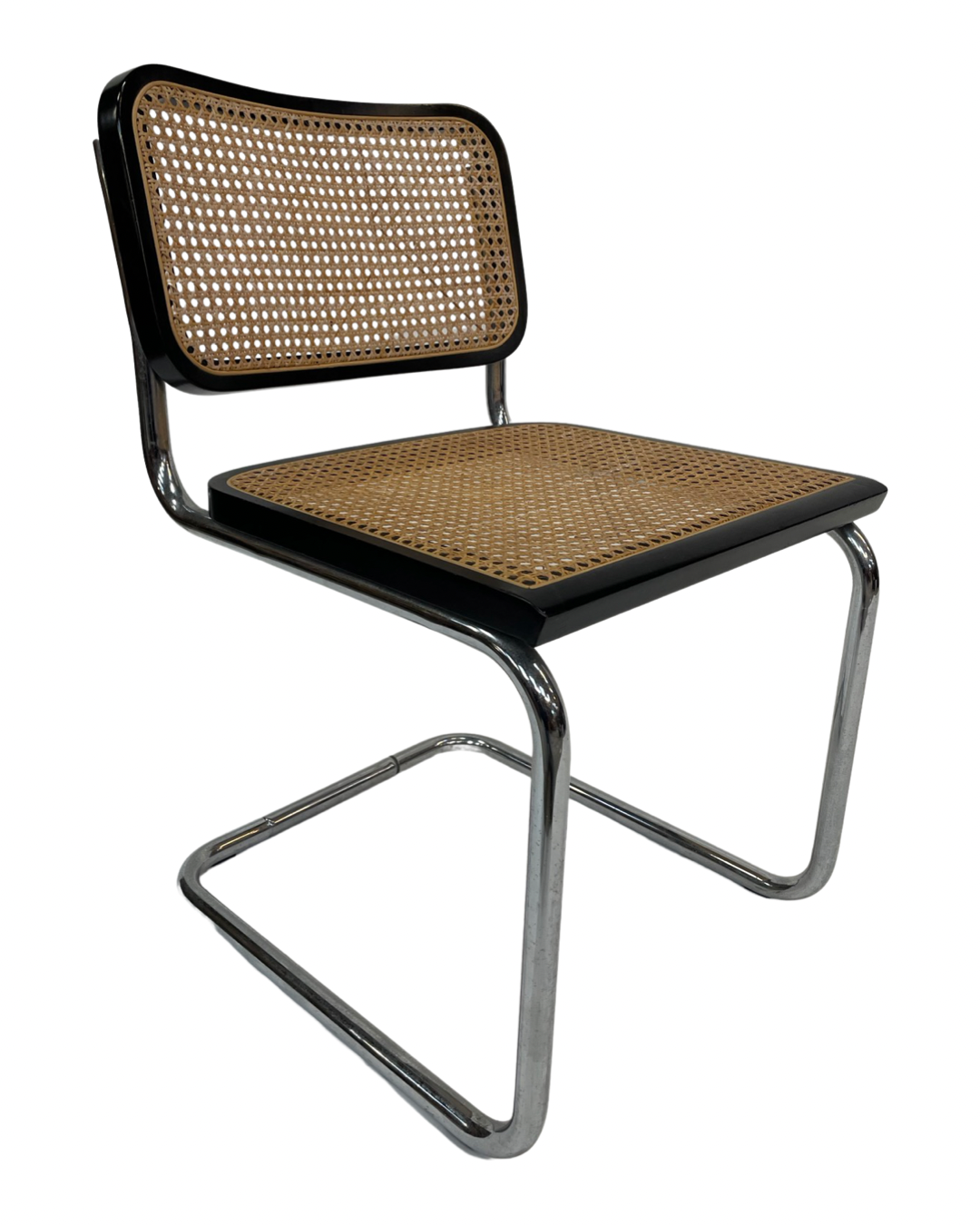 Cesca design chair b32 model black and chrome