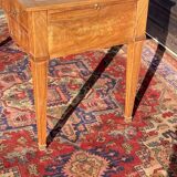 Flat desk double-sided period mahogany executive board 19th century