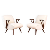 Mid-Century Modular Polish Armchairs, 1960s, Set of 2