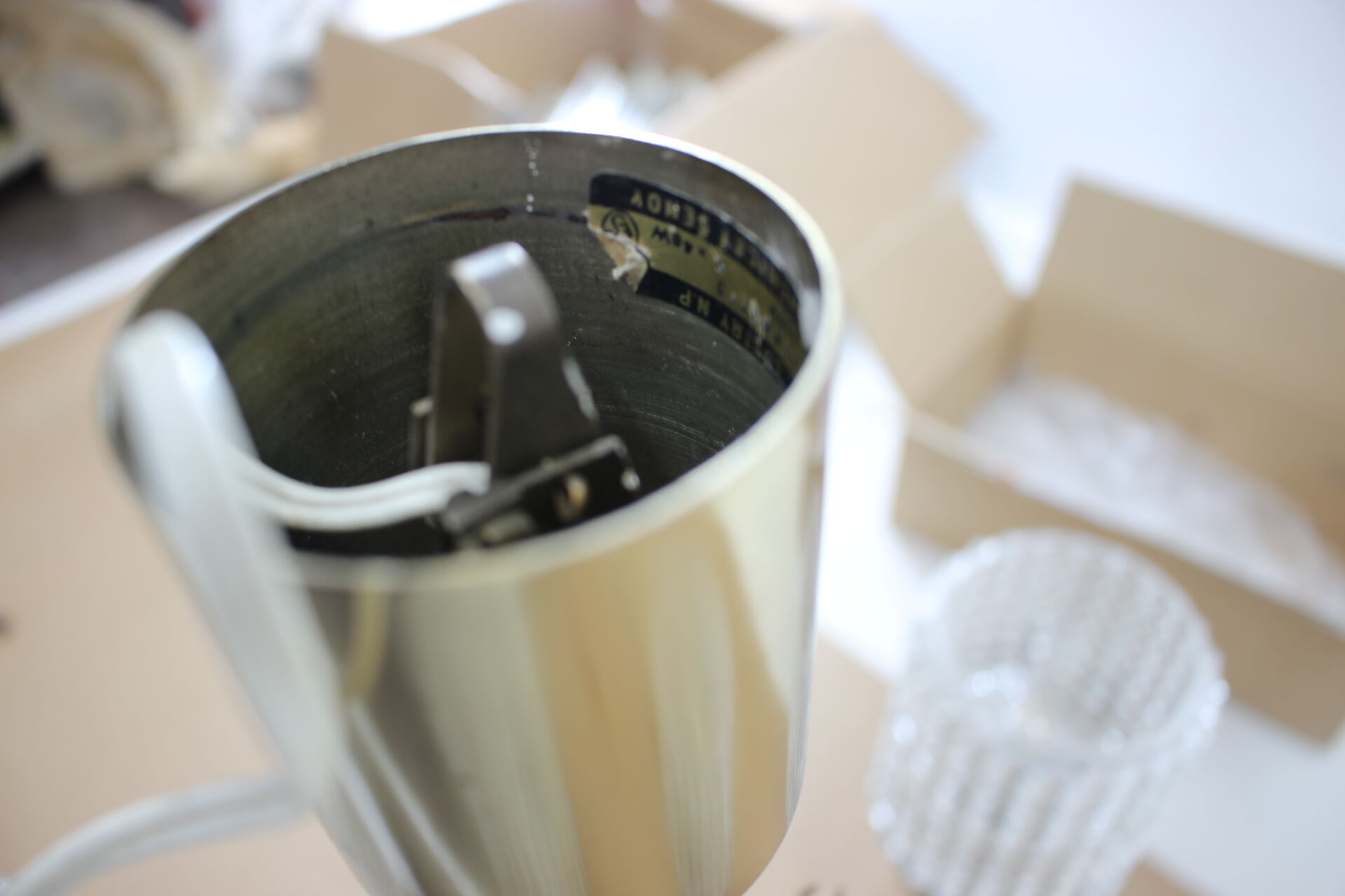 Mid-century glass chandelier,Kamenický Šenov 1970´s.