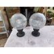Paire de lampes industrielle