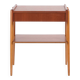 Side/bedside table - Teak - AB Carlström & Co furniture factory - Sweden - 1950s
