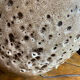 Lamp, large model, fat lava ceramic, West Germany