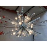 Italian murano glass sputnik chandelier