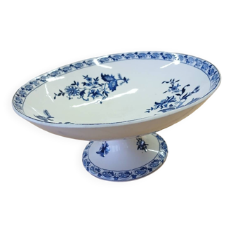 Large old Terre de fer compote bowl