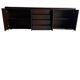 Enfilade vintage en bois foncé / buffet / commode