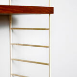 Scandinavian wall bookcase