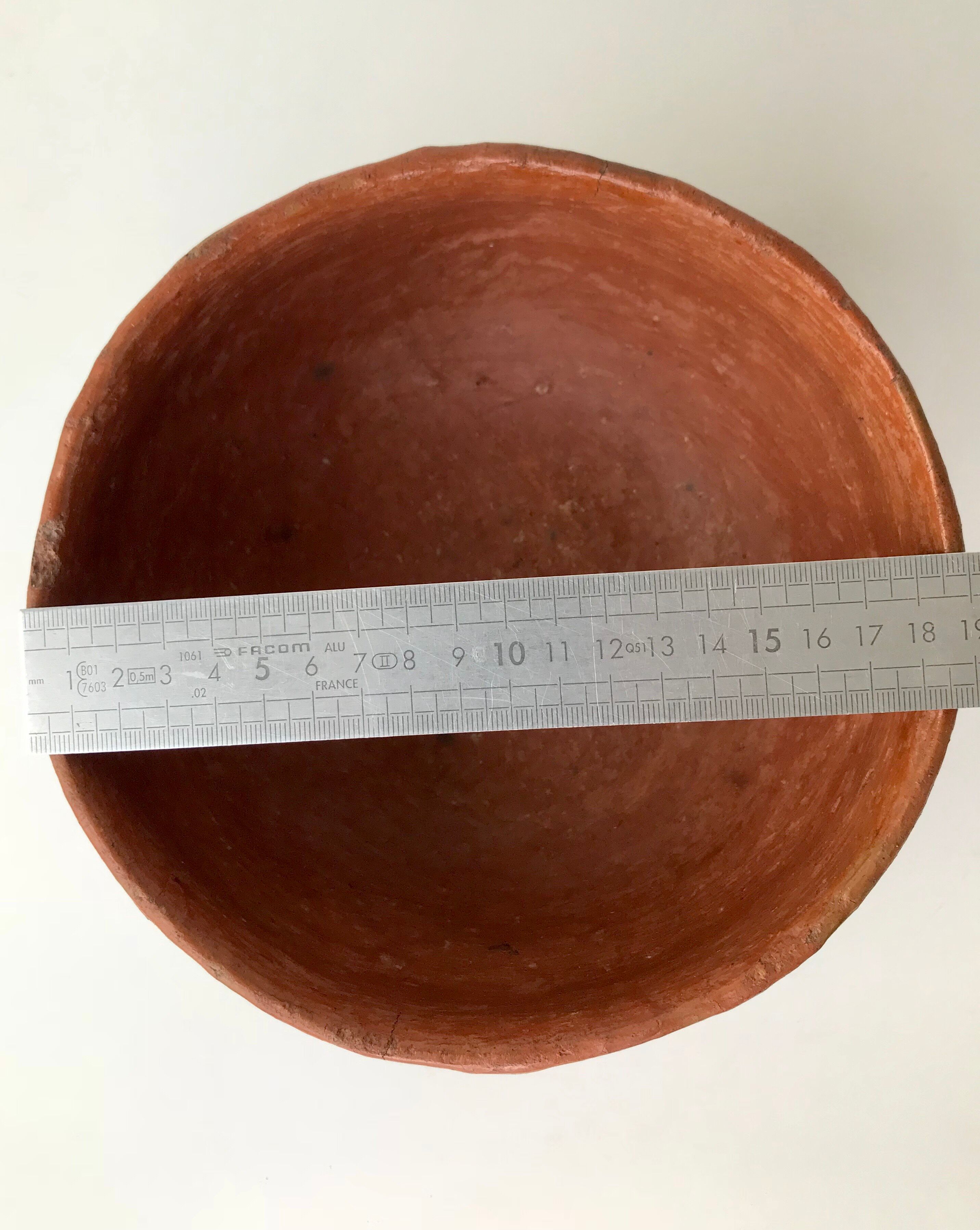 Vintage Berber pottery dish 50s